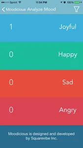 Moodicious Lite: Your All in One Mood Tracker, Mood Diary and Mood Analyzer screenshot 2