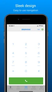 MOVOX Mobile Softphone screenshot 2