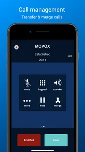 MOVOX Mobile Softphone screenshot 4