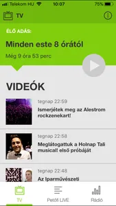 Petőfi LIVE screenshot 4