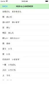 JLPT Test N5 Kanji Lite screenshot 1