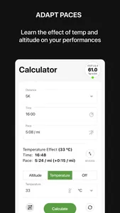 VDOT Running Calculator screenshot 3