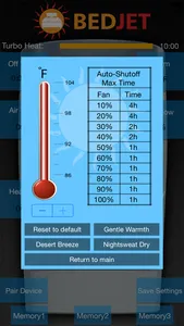 BedJet Remote Control screenshot 3