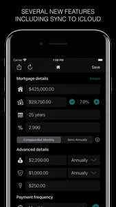 Mortgage Calculator + screenshot 1
