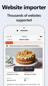 Recipe Keeper screenshot 2