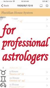 assistance JIKU 2 - horoscope screenshot 2