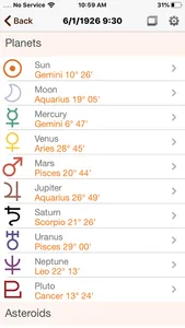 assistance JIKU 2 - horoscope screenshot 9