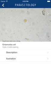 Parasitology screenshot 1