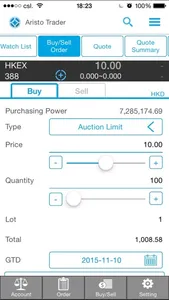 Aristo Trader screenshot 2