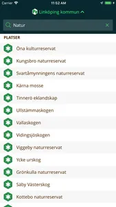 Linköpings Naturkarta screenshot 5