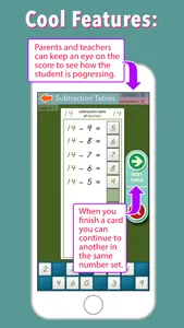 Montessori Subtraction Tables screenshot 4