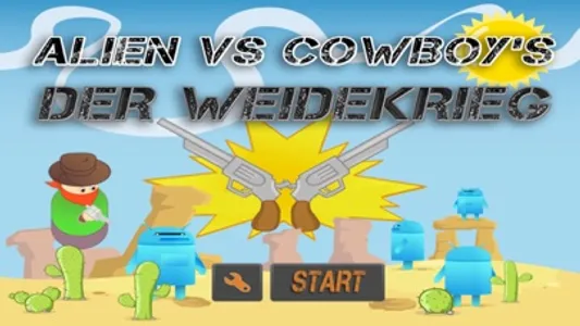 Alien gegen Cowboys screenshot 0