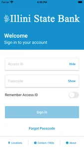 Illini State Bank Mobile screenshot 1
