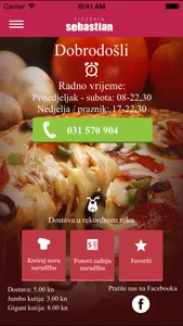 Pizzeria Sebastian screenshot 1