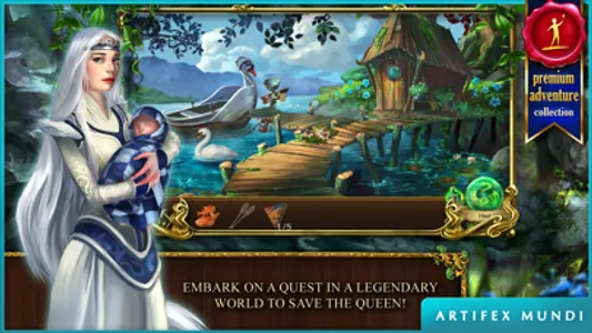 Grim Legends 2: Song of the Dark Swan screenshot 0