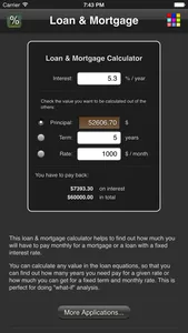 Loan & Mortgage Free screenshot 1