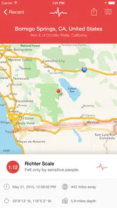 My Earthquake Alerts & Feed screenshot 0