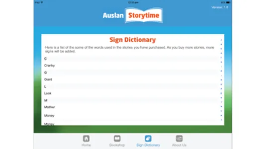 Auslan Storytime screenshot 2