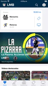 Liga Mexicana de Beisbol LMB screenshot 1