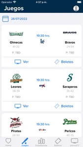 Liga Mexicana de Beisbol LMB screenshot 2