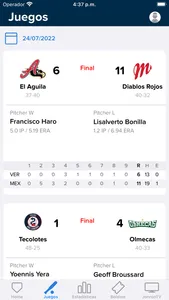 Liga Mexicana de Beisbol LMB screenshot 3