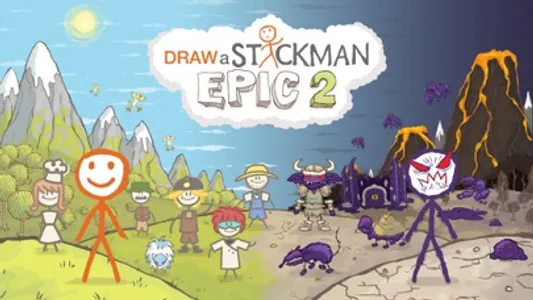 Draw a Stickman: EPIC 2 Pro screenshot 0