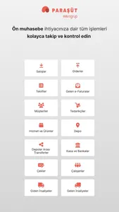 Paraşüt e-Fatura & Ön Muhasebe screenshot 6