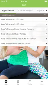 Core Physio+Pilates screenshot 1