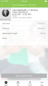 Core Physio+Pilates screenshot 2