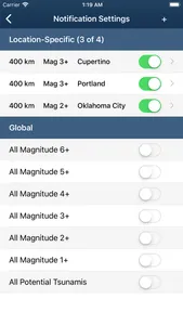 Earthquake Monitor screenshot 4