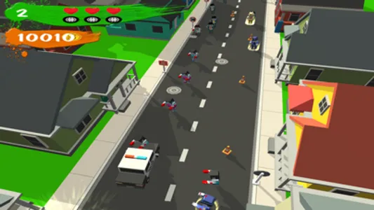 Ziggy Road - ZigZag Traffic Racing ! screenshot 2