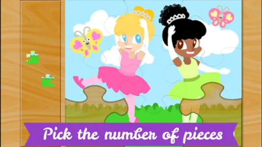 Ballerina Puzzles for Kids - Ballet Stars Jigsaw Games for Little Girls screenshot 1