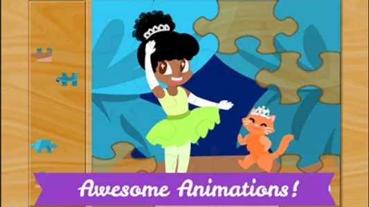 Ballerina Puzzles for Kids - Ballet Stars Jigsaw Games for Little Girls screenshot 3