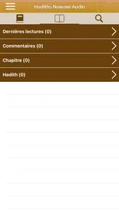 Hadiths Nawawi Français, Arabe screenshot 5