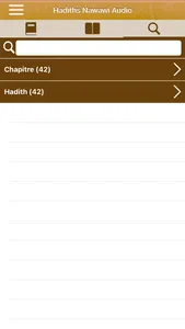 Hadiths Nawawi Français, Arabe screenshot 6