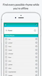 Rhyme Dictionary by Rhyme Time screenshot 0