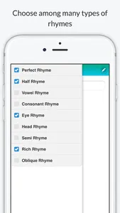 Rhyme Dictionary by Rhyme Time screenshot 1