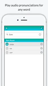 Rhyme Dictionary by Rhyme Time screenshot 2