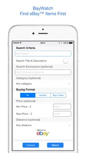 BayWatch - Alerts for eBay screenshot 3