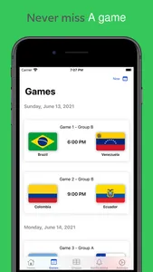 BestFootball - America 2021 screenshot 1