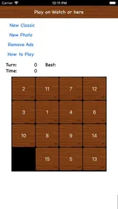 Watch 15 Puzzle screenshot 1