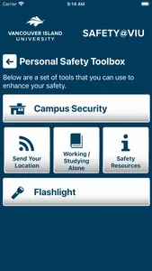 VIU Safety screenshot 6