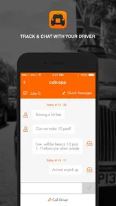 cabapp screenshot 2