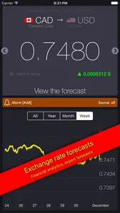 GetRate Currency Exchange Rate screenshot 1