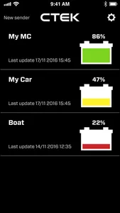 CTEK Battery Sense screenshot 3