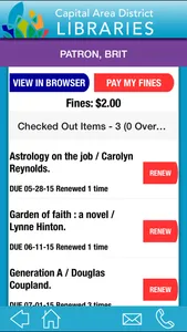 Capital Area District Library screenshot 4