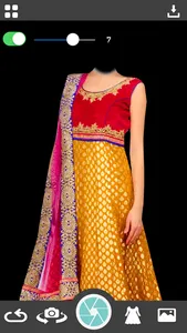 Woman Salwar Suit Photo Montage screenshot 0