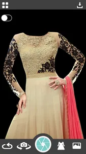 Woman Salwar Suit Photo Montage screenshot 2