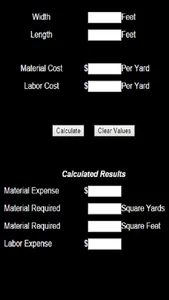 Carpet Calculator Pro screenshot 0