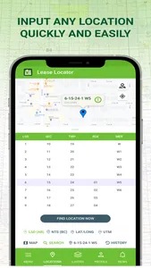 Lease Locator Oilfield LSD NTS screenshot 5